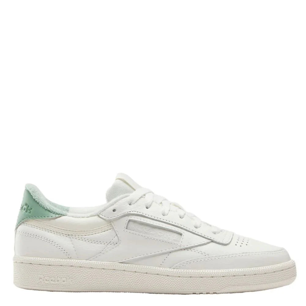 Reebok Club C 85 Shoe | Chalk Green + White/Light Grey