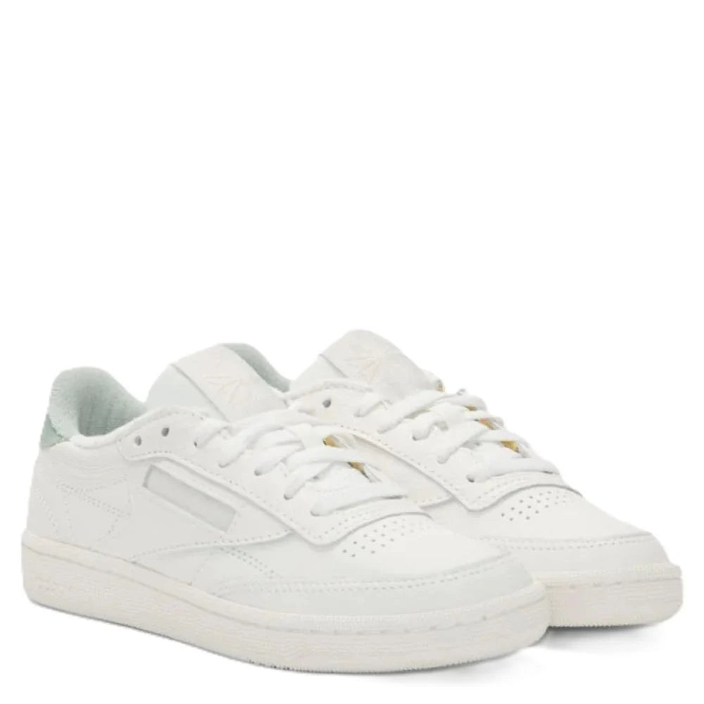 Reebok Club C 85 Shoe | Chalk Green + White/Light Grey