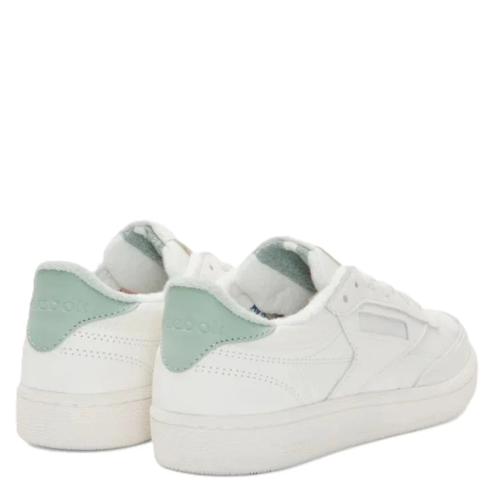 Reebok Club C 85 Shoe | Chalk Green + White/Light Grey