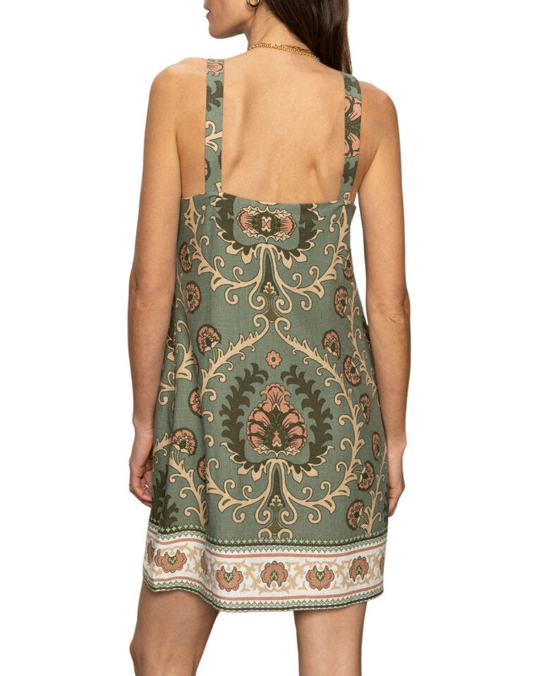 Sanctuary Tapestry Shift Dress | Sage