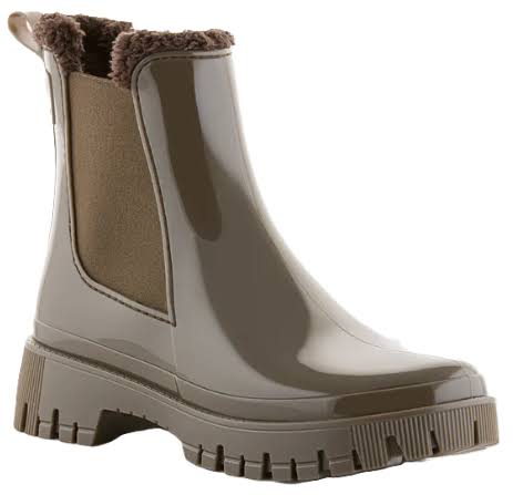 Lemon Jelly Colden Vegan Lined Rainboots| Woodland, Nude, Black