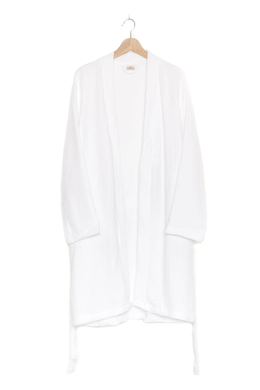Tofino Towel The Quest Muslin Robe | Beige + Seashell