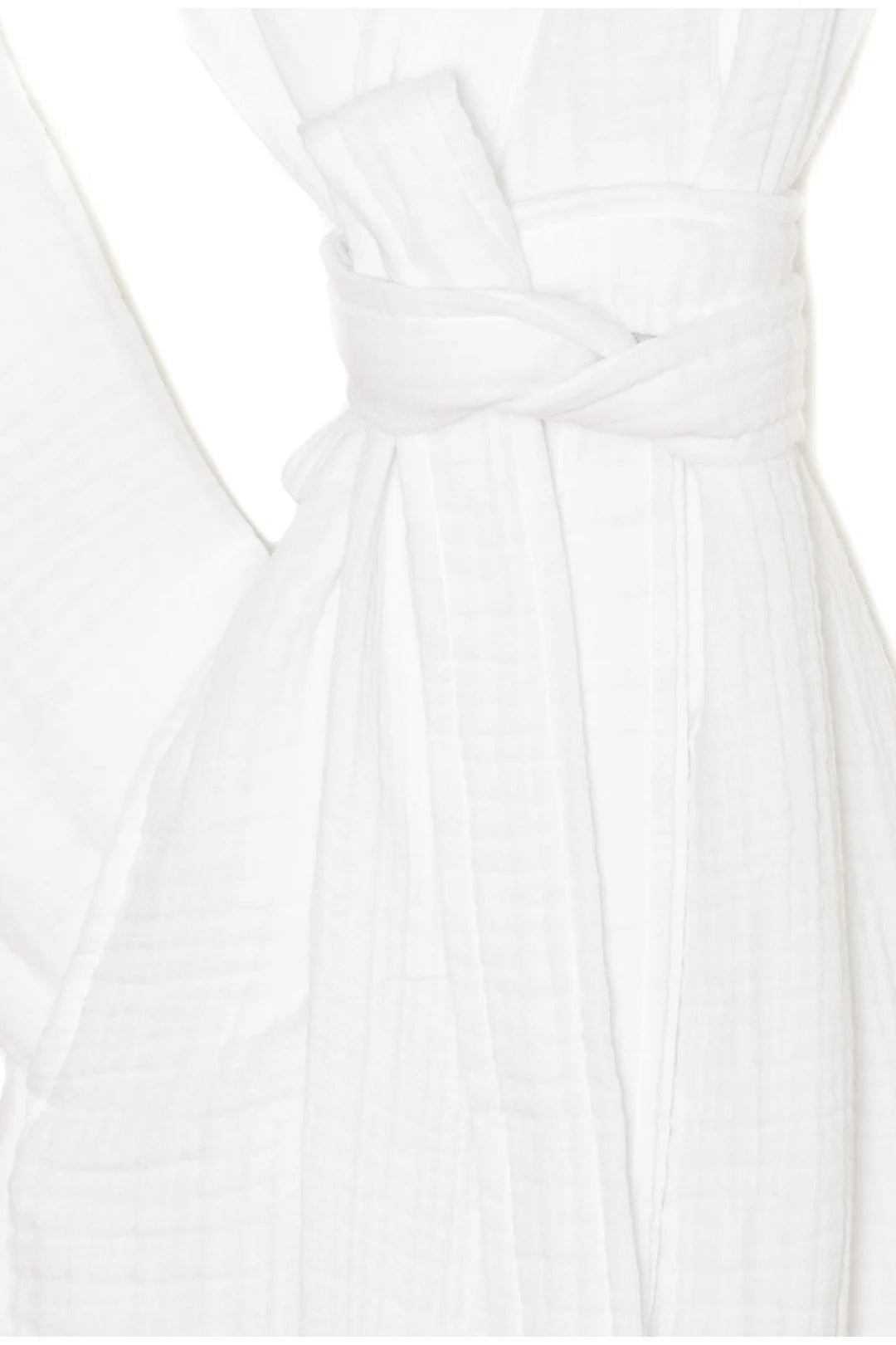 Tofino Towel The Quest Muslin Robe | Beige + Seashell