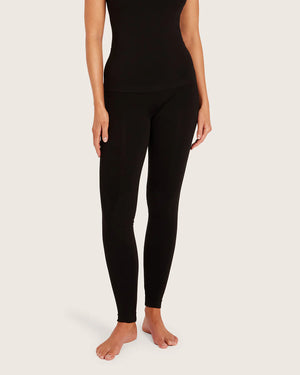 Boody Base Layer Full Leggings | Black