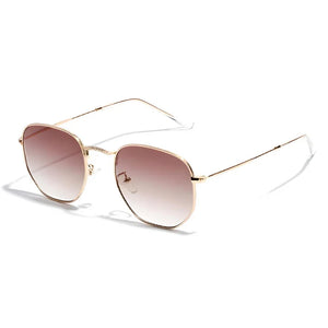 Shady Lady Hex ll Sunglasses | Brown Fade