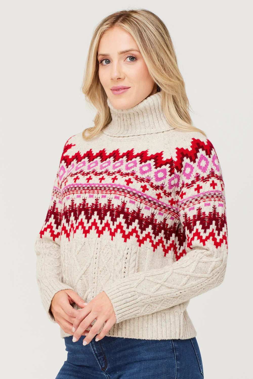 Krimson Klover Bluebird Sweater | Vanilla