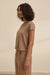 Velvet By Graham & Spencer Casey03 Linen Knit Top | Bark