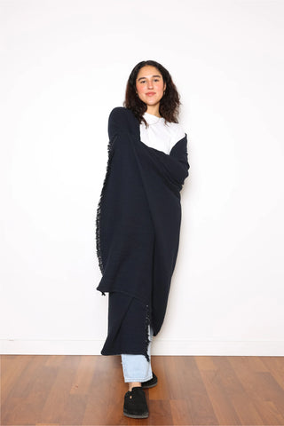 Tofino Towel Capella Throw | Black, Tan, Moss