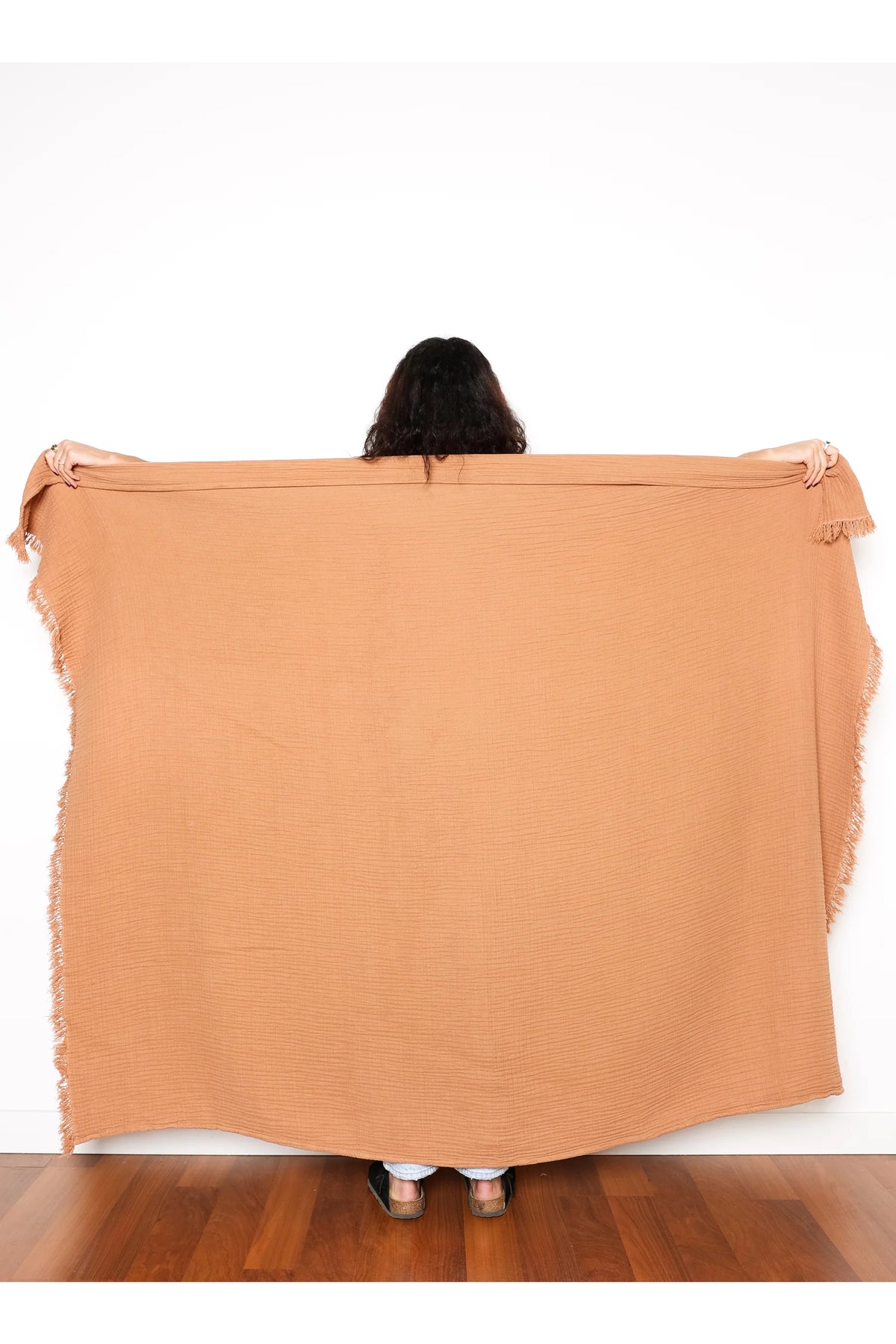 Tofino Towel Capella Throw | Black, Tan, Moss