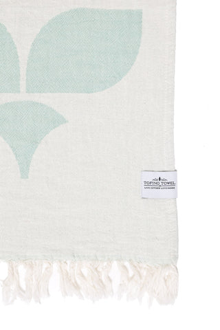 Tofino Towel The Dane Turkish Towel | Sage