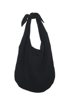 Tofino Towel Aelin Saddle Bag | Tan + Black