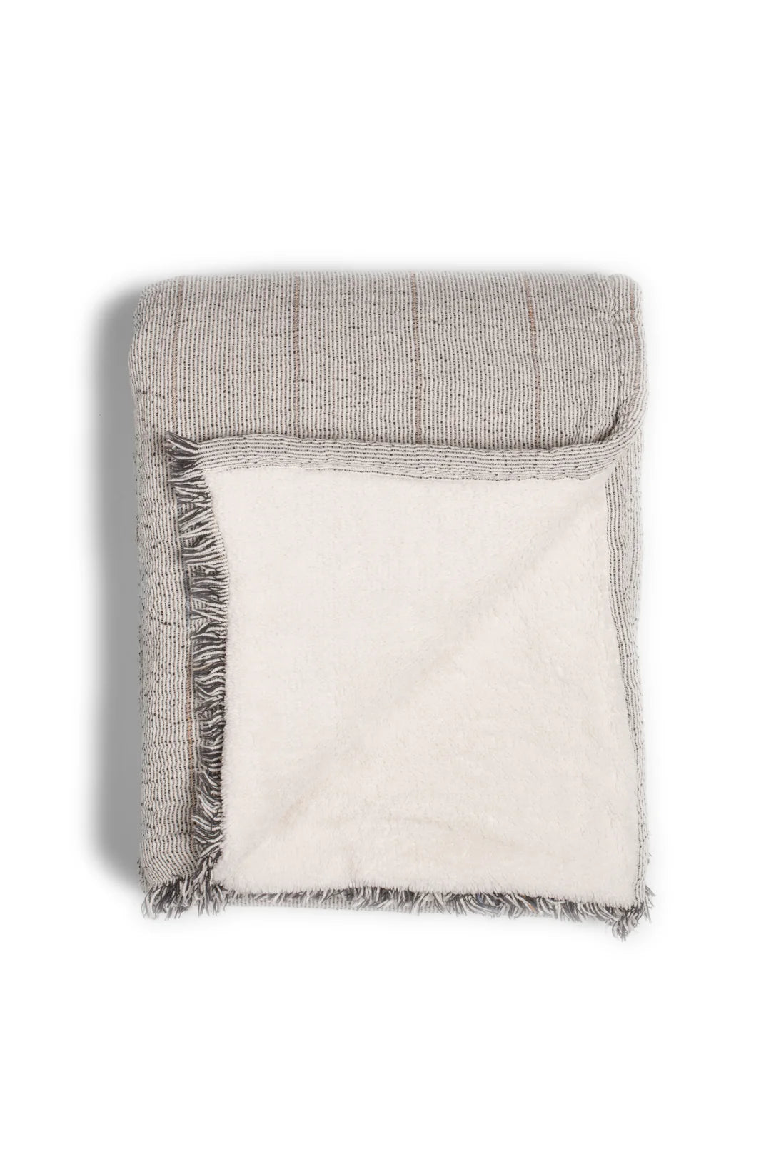 Tofino Towel The Everest Throw | Grey + Sage