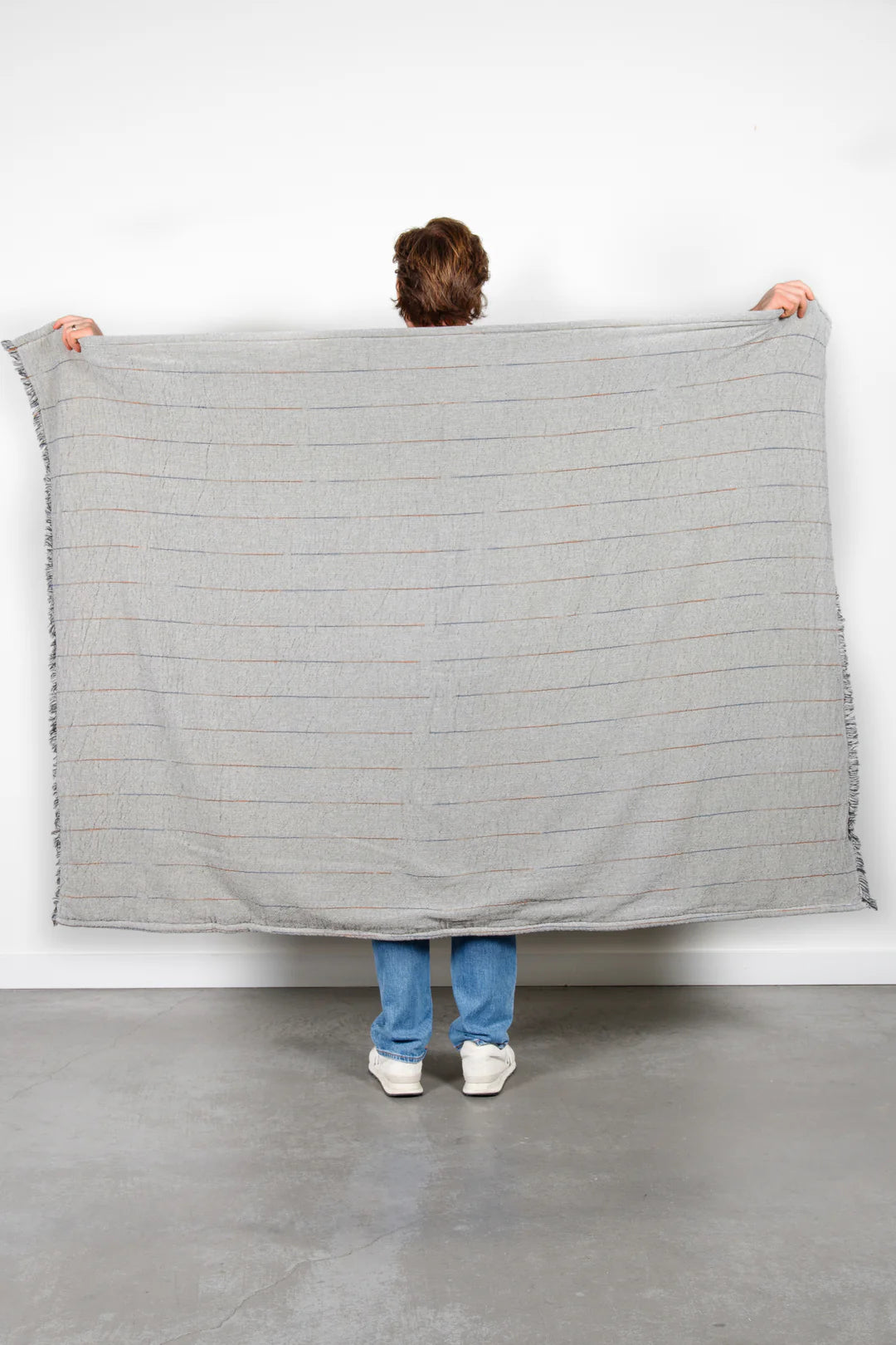 Tofino Towel The Everest Throw | Grey + Sage