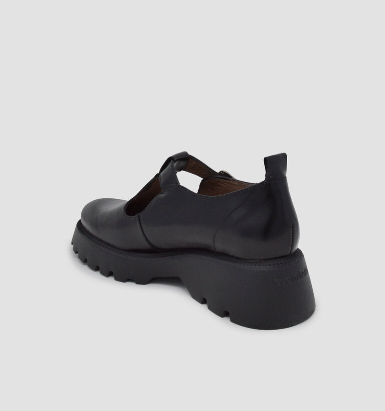 Wonders Oregon Shoe | Black