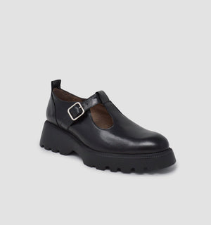 Wonders Oregon Shoe | Black