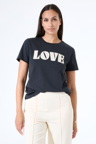 Garcia Love T-Shirt | Whitecap + Anthracite