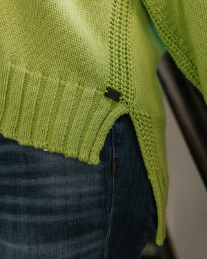 Shannon Passero Milan Pullover | Lime, White, Coral