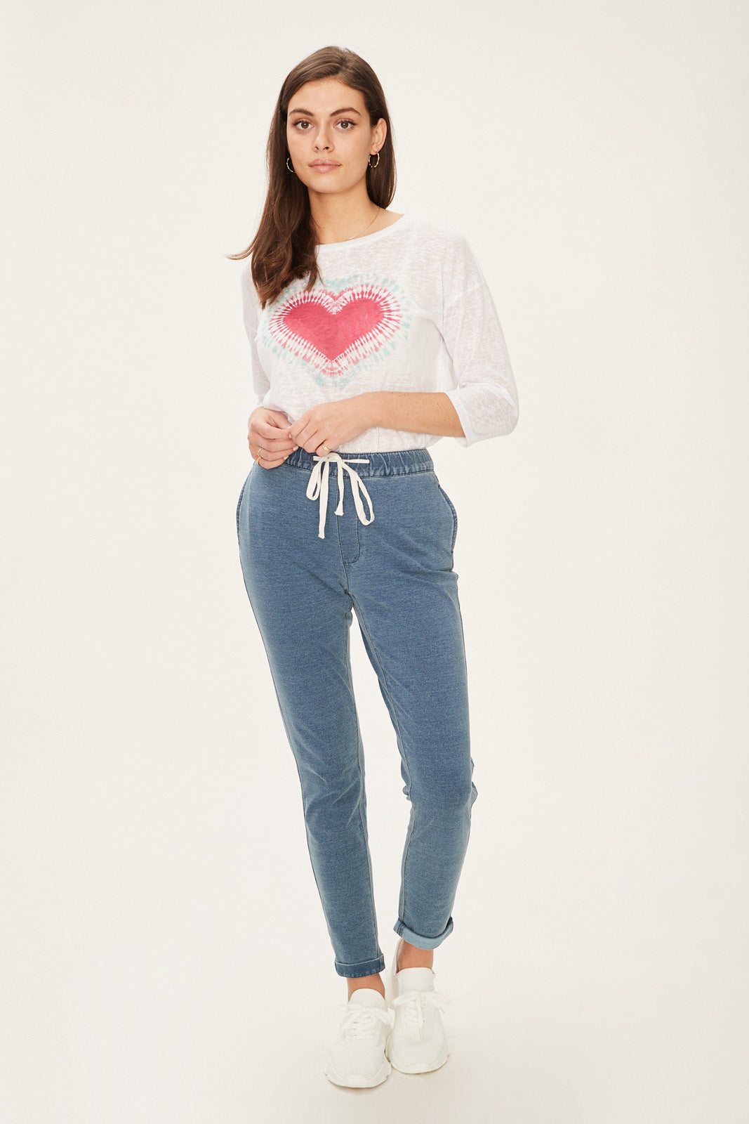 French Dressing Jeans Pull-On Ankle Jogger | Indigo