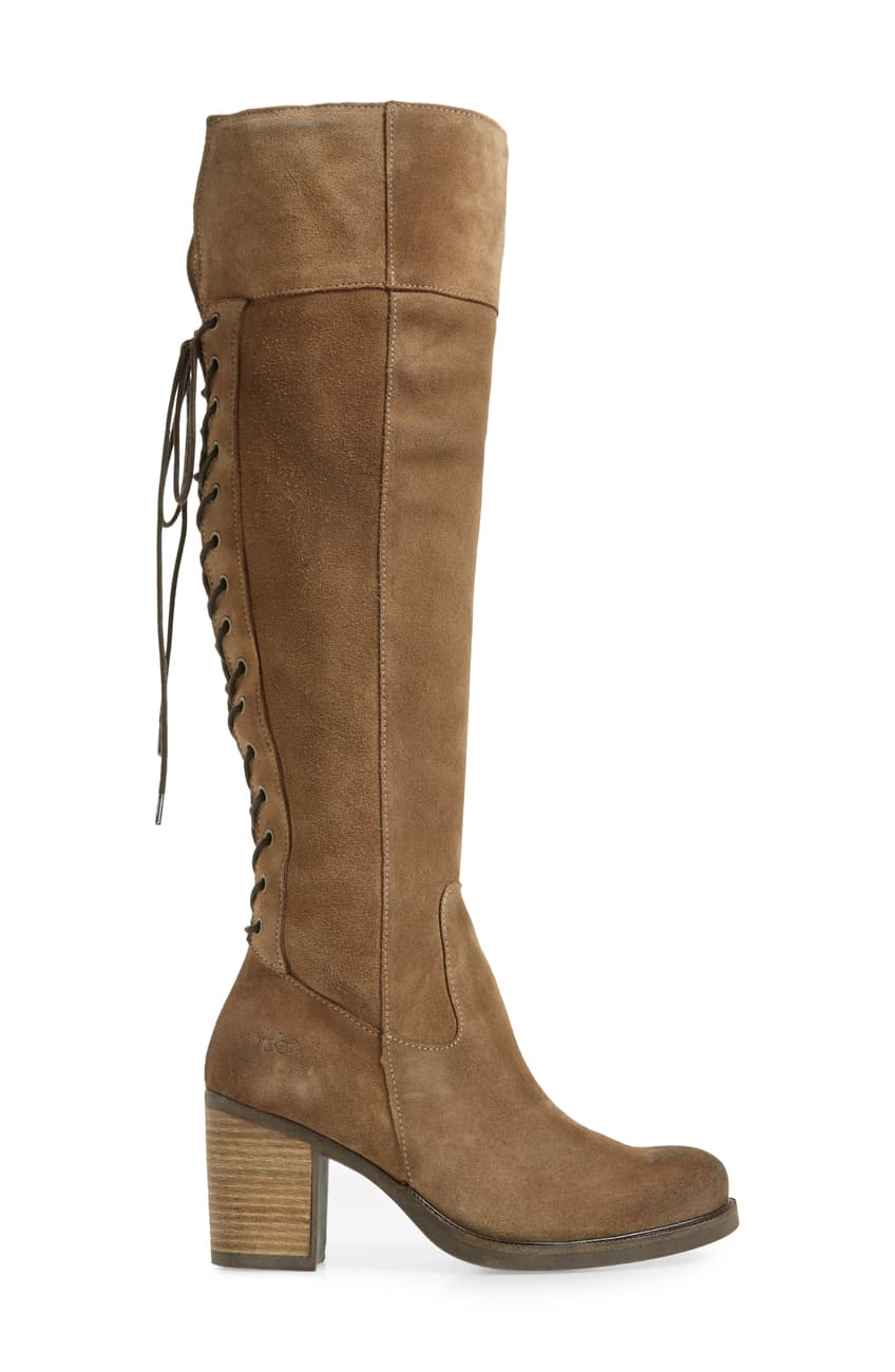 ロングブーツ THEAIRTOWN raven winter suede boots(2 color) 4BFM075 Winter Boots, Winter Wear - Fancy That & the Roundstone