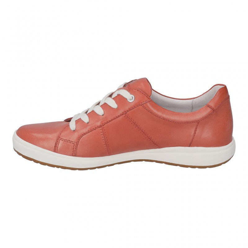 Josef Seibel Caren01 Lace Up Shoes Camel White Azure Salmon Ocean Black Mint