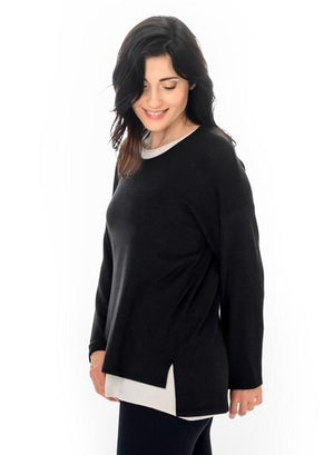 Duffield Design Lux Soma Top in Black