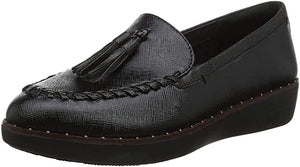 FitFlop Petrina Loafer (Berry & Black)