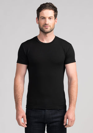 Untouched World Men's Layering Tee | Black
