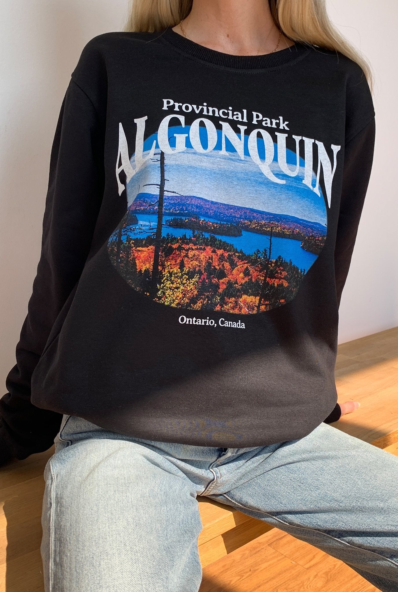 Peace Collective Algonquin Park Crewneck | Black