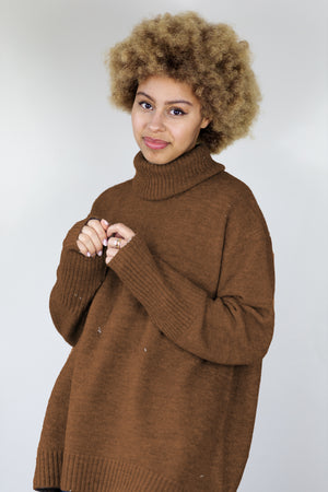 Dog Walker Chunky Cowl Sweater | Various Colours
