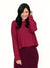 Duffield Design Okenite Sweater in Ruby