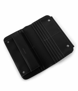 Matt & Nat BAY Vegan Folded Arbour Wallet | Jewel, Peacock & Black