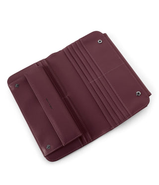 Matt & Nat BAY Vegan Folded Arbour Wallet | Jewel, Peacock & Black
