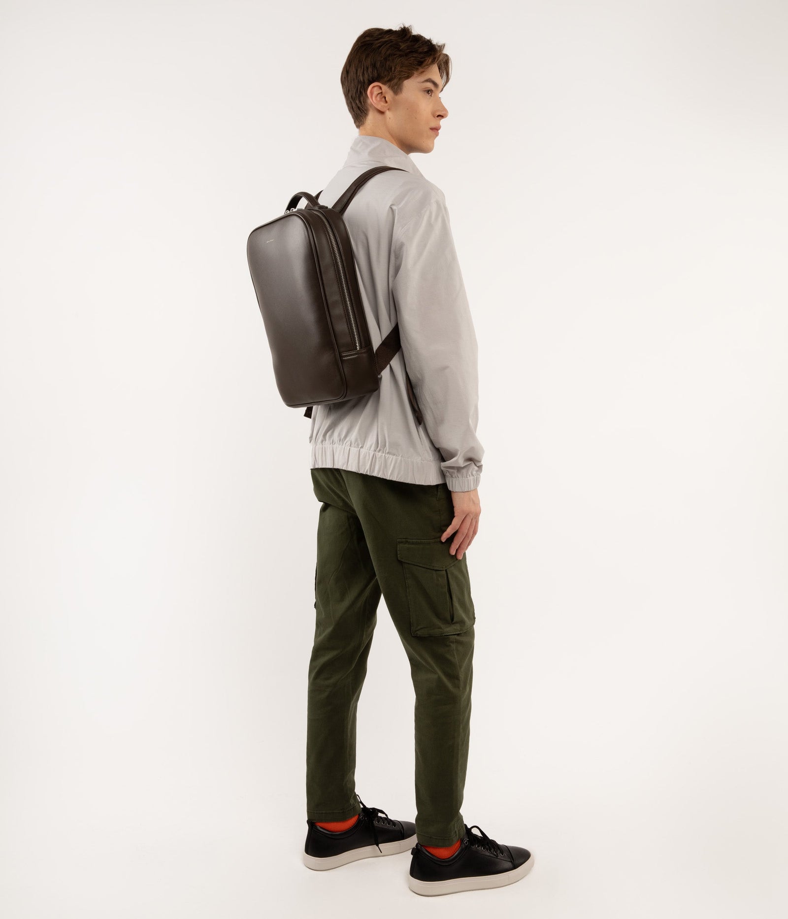 Matt & Nat Alex Loom Backpack | Vineyard, Black + Espresso