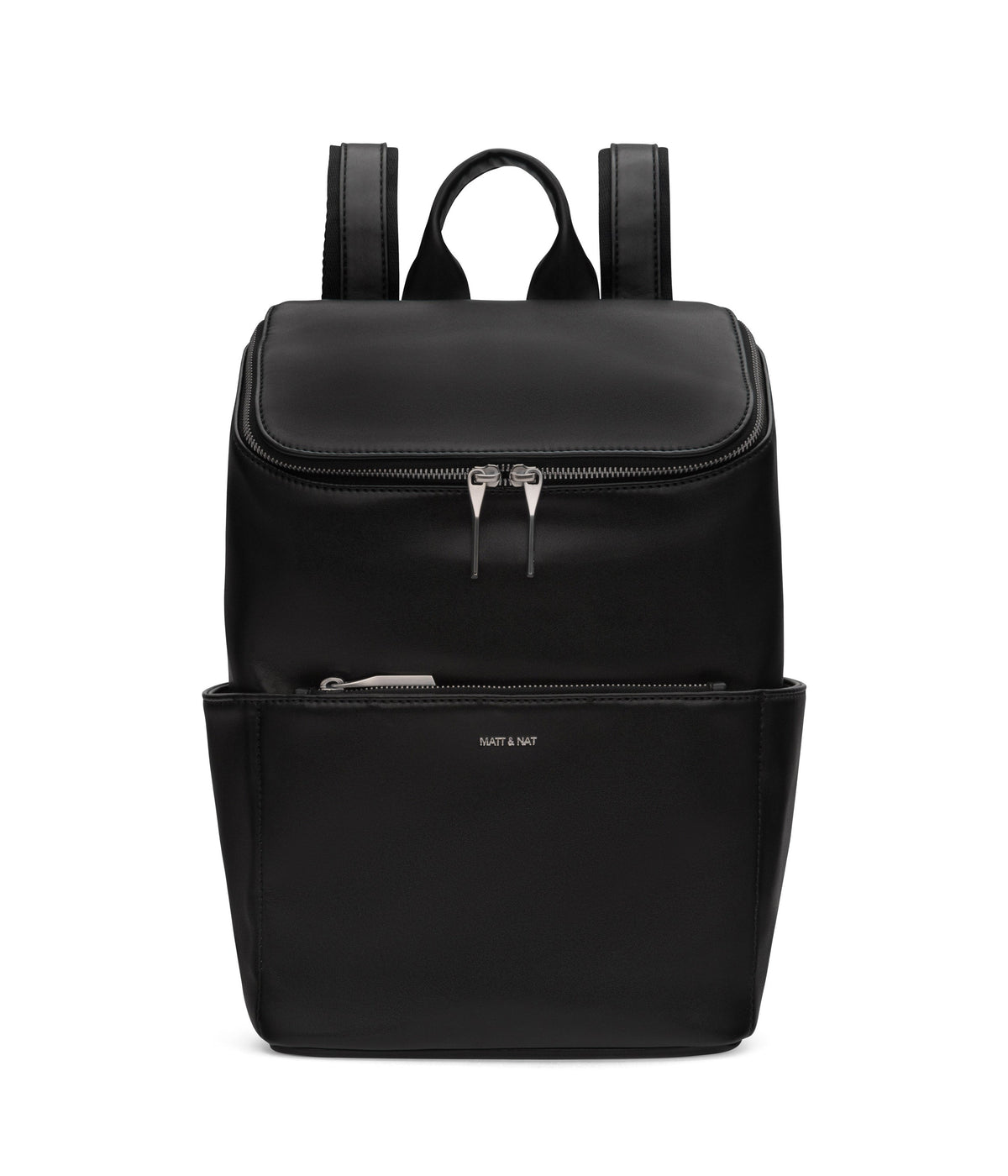 Matt & Nat Brave Loom Backpack | Black + Espresso