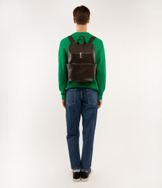 Matt & Nat Brave Loom Backpack | Black + Espresso