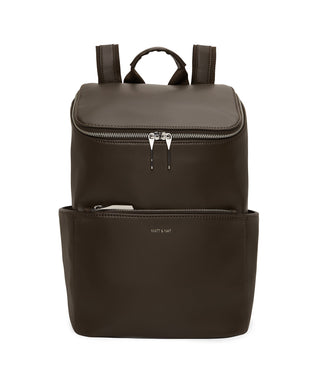 Matt & Nat Brave Loom Backpack | Black + Espresso