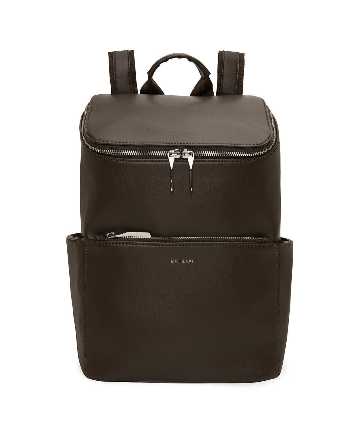 Matt & Nat Brave Loom Backpack | Black + Espresso