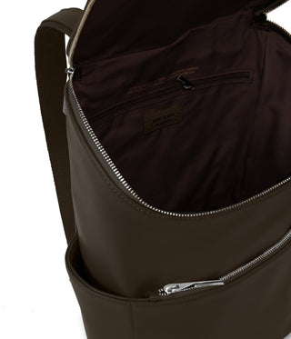 Matt & Nat Brave Loom Backpack | Black + Espresso