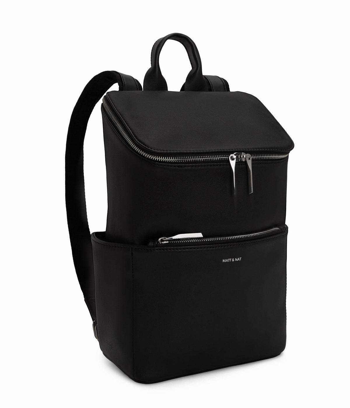 Matt & Nat Brave Loom Backpack | Black + Espresso