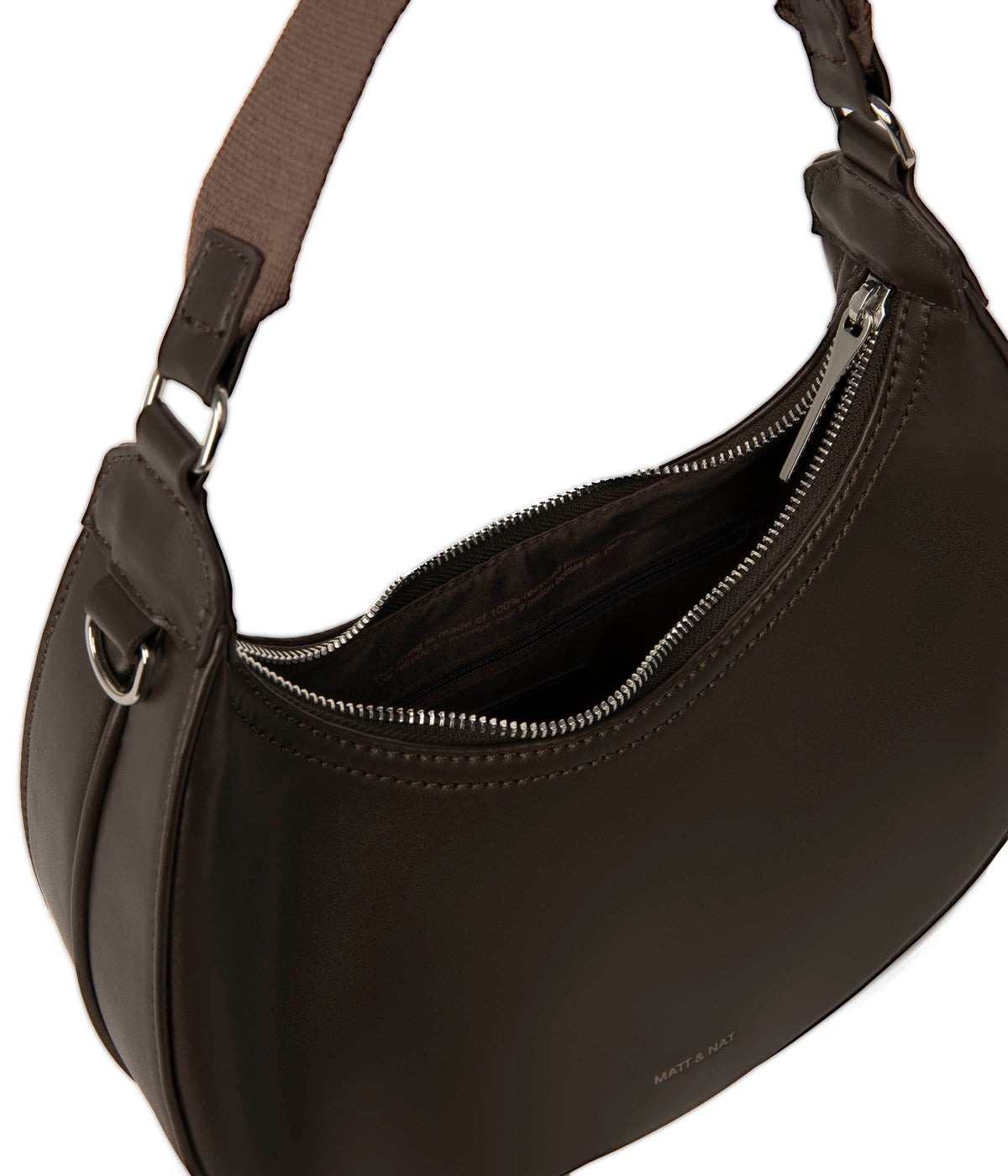 Matt & Nat Serena Hobo Bag | Espresso + Petal