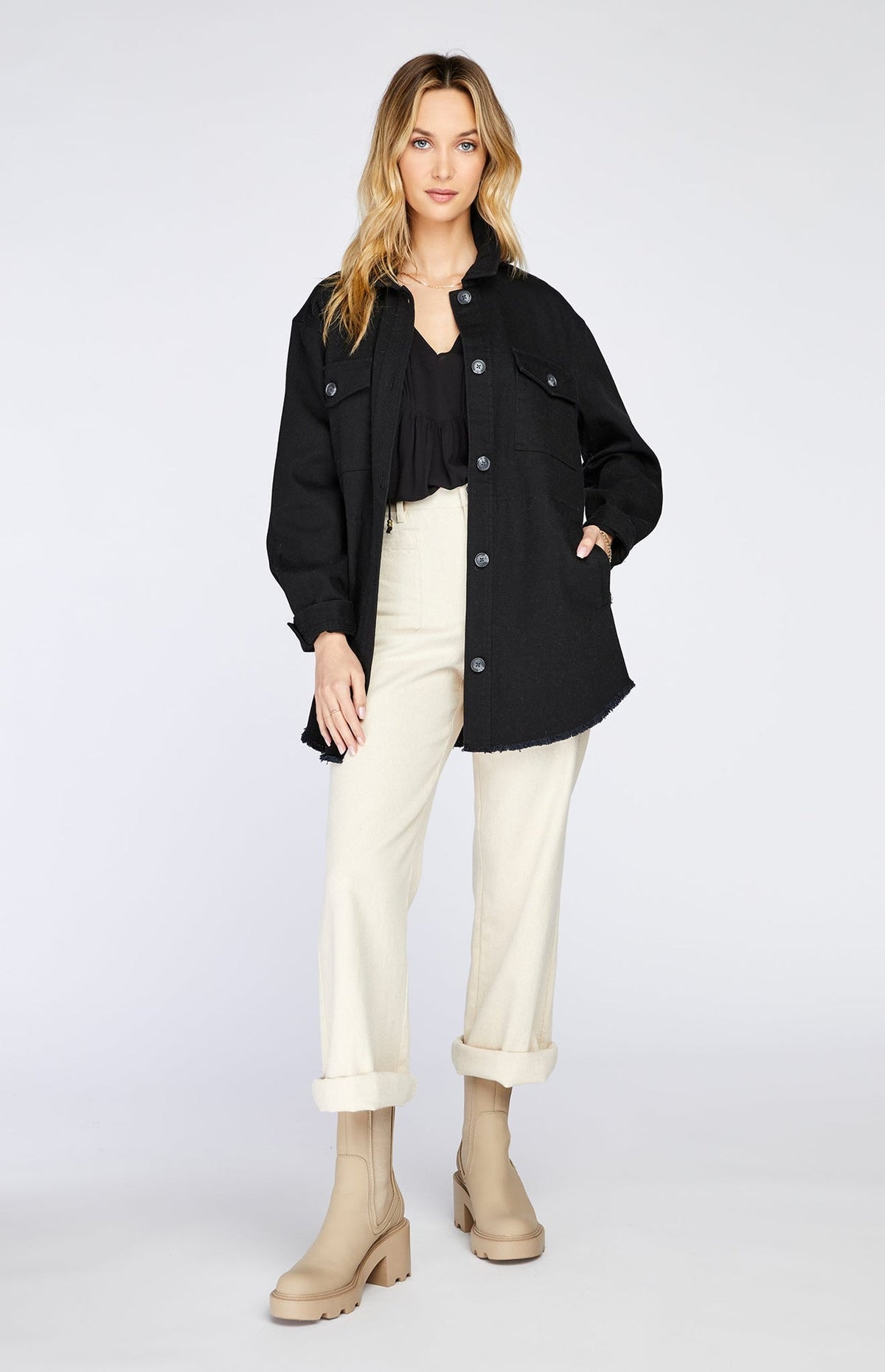 Gentle Fawn Berlin Jacket | Natural, Black + Latte
