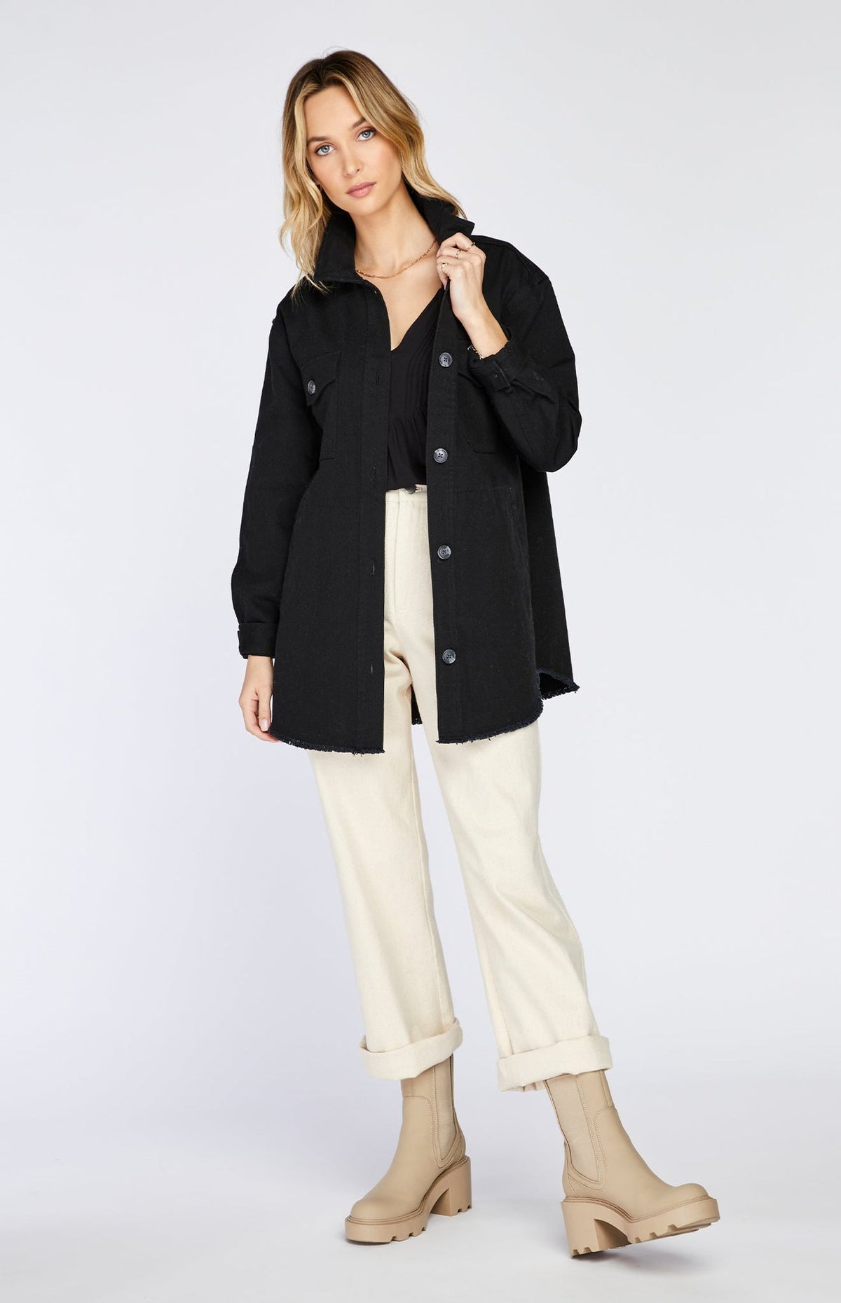 Gentle Fawn Berlin Jacket | Natural, Black + Latte