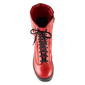 Olang Glamour Boots | Anthracite, White & Red