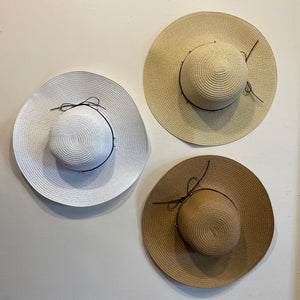 Chabra Sun Hats (White, Tan, Beige)