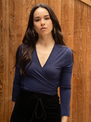 Jackson Rowe Encompass Top | Black, Saffron & Sea