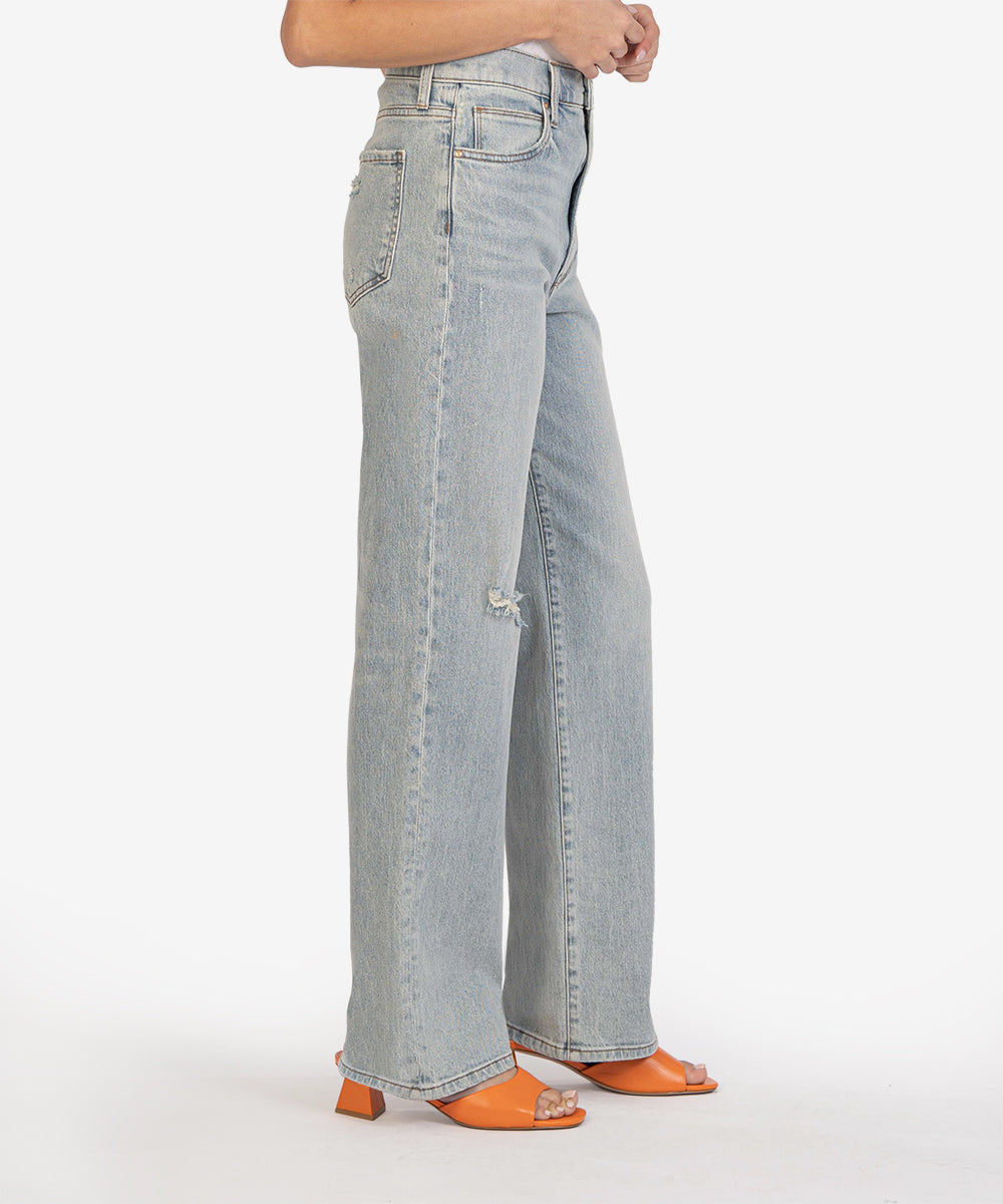 Kut Jeans | Sienna High Rise Wide Leg | Dedictaion Wash