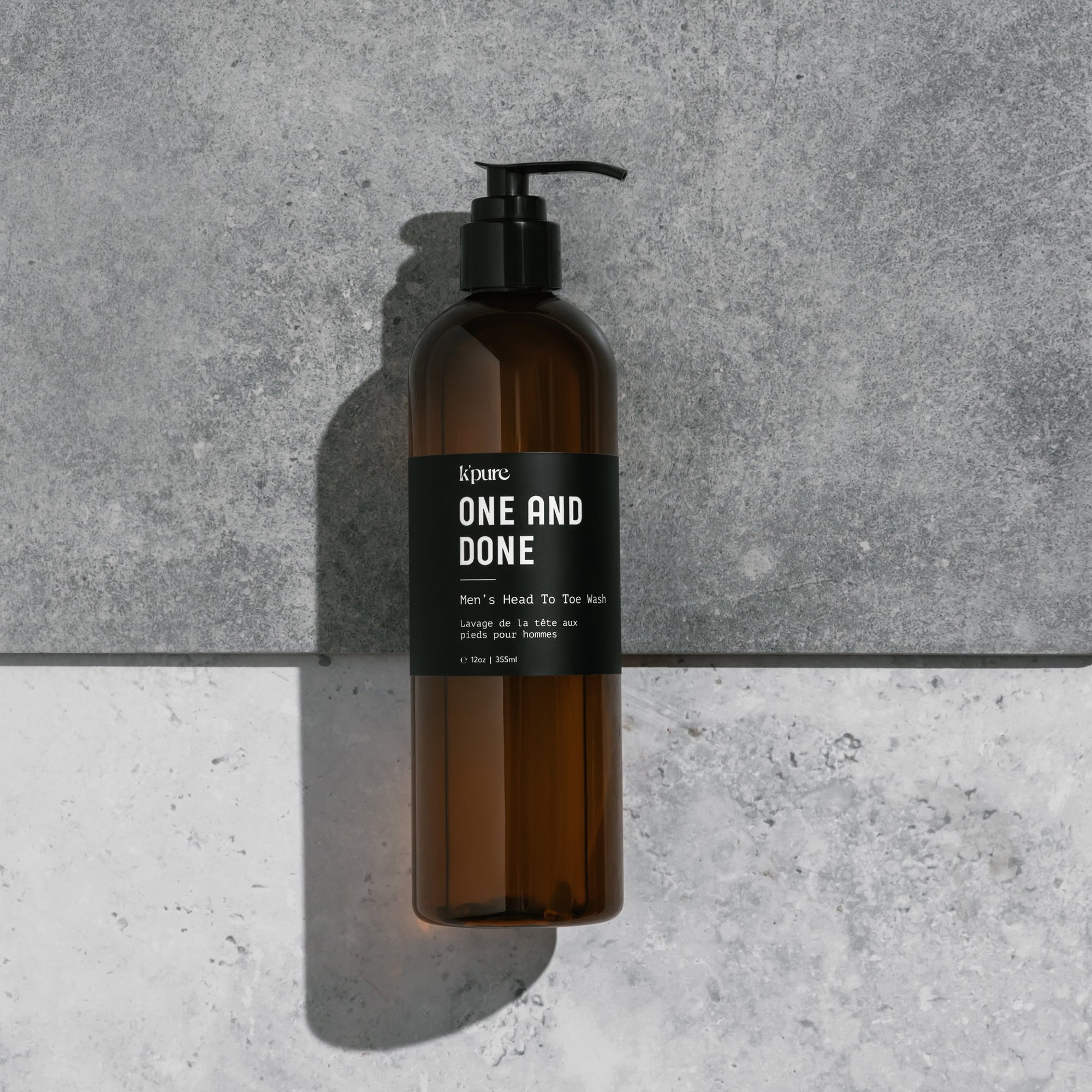 K'Pure One And Done Men's Wash 12oz