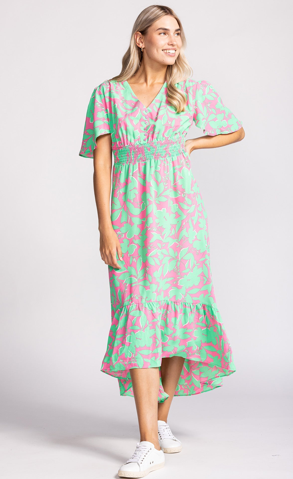 Pink Martini Charlene Dress | Green