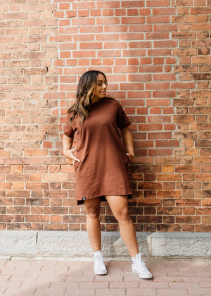Pure Balanxed The Everyday T-Shirt Dress | Black, Coco + Azure