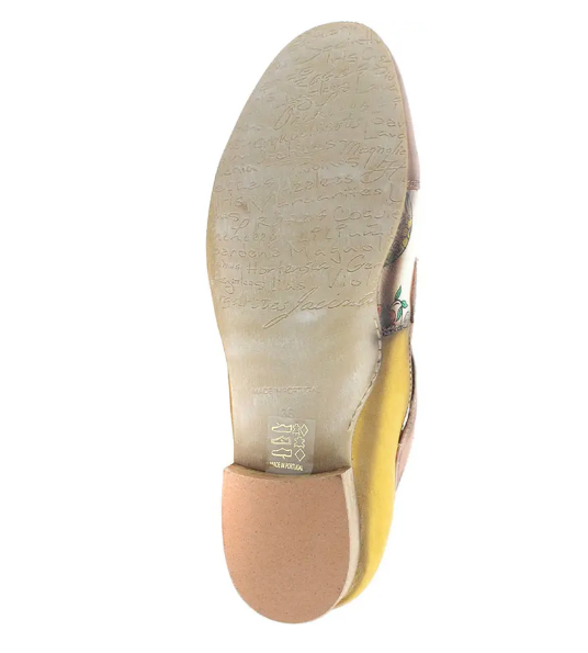 Unity in Diversity Picassa Oxford Shoes (Tan, Silver)